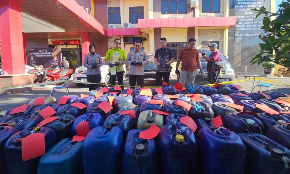 Polres Probolinggo Ungkap Penyalahgunaan BBM Bersubsidi, 7 Tersangka Diamankan