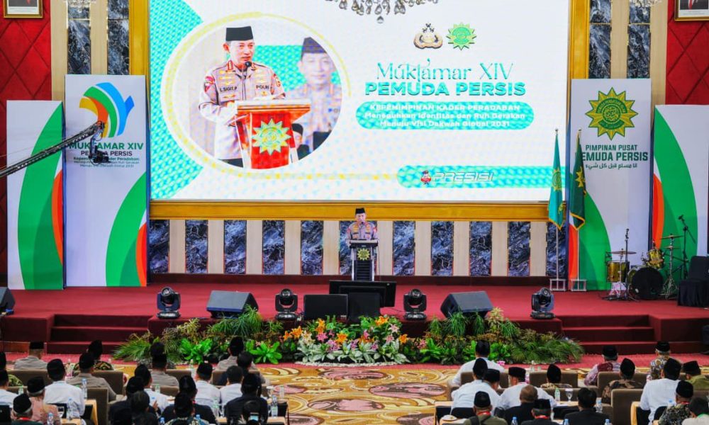 Buka Muktamar Pemuda Persis, Kapolri Tekankan Sinergi Jaga Stabilitas Kamtibmas
