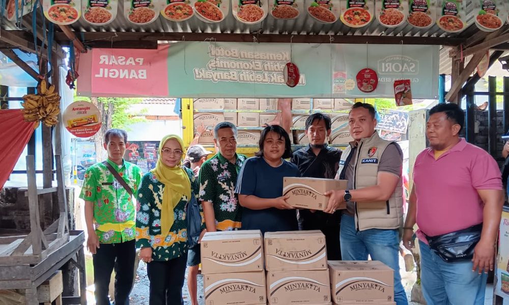 Satgas Pangan Polres Pasuruan Gelontorkan 9,6 Ton Minyakita untuk Stabilkan Harga