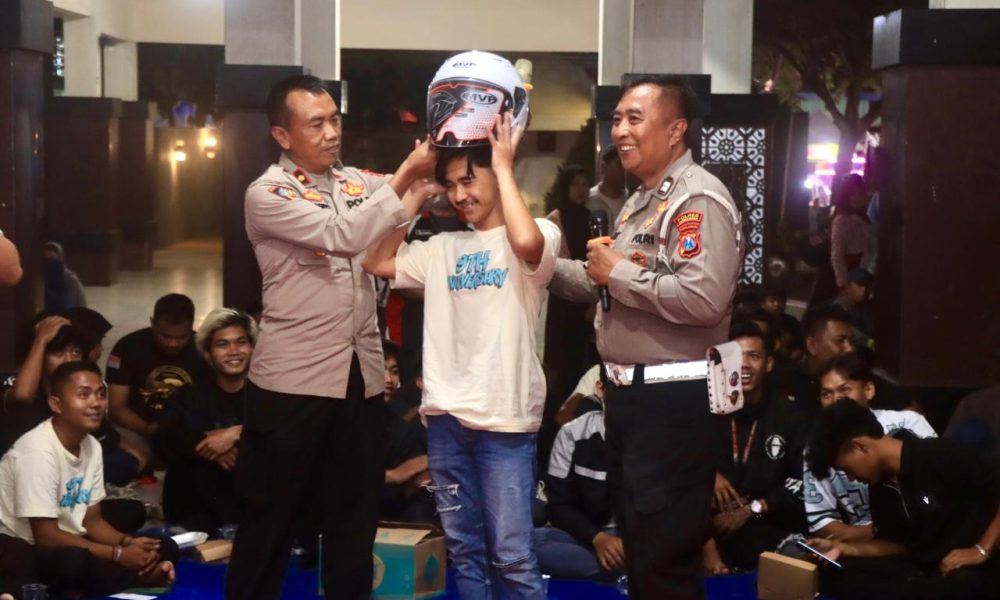Polantas Menyapa : Polres Probolinggo Intensifkan Edukasi Keselamatan Berkendara