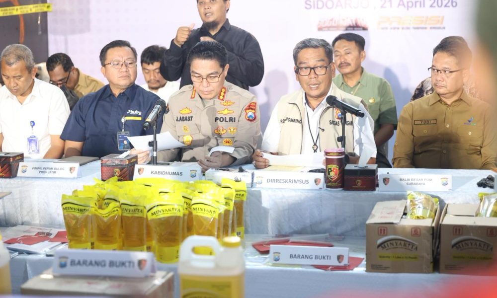 Polda Jatim Ungkap Produksi MinyaKita Ilegal, Empat Orang Ditetapkan Tersangka