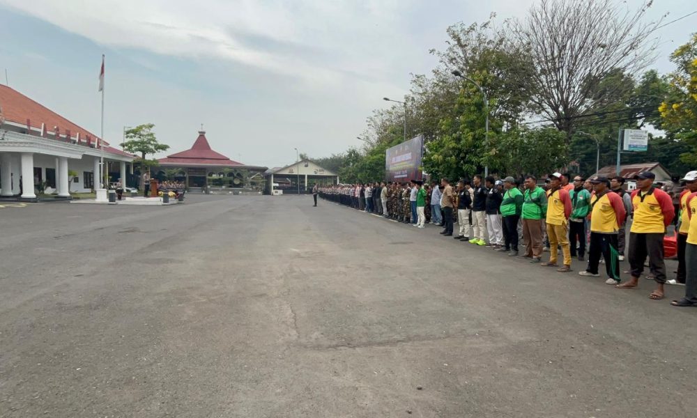 Kapolres Pasuruan Kota Pimpin Apel Sabuk Kamtibmas, Perkuat Sinergi Jelang Pengamanan May Day 2026