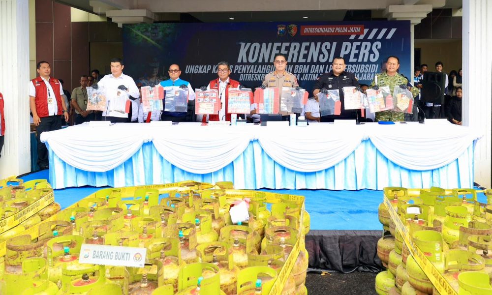 Polda Jatim Amankan 79 Tersangka Penyalahgunaan BBM dan LPG Bersubsidi