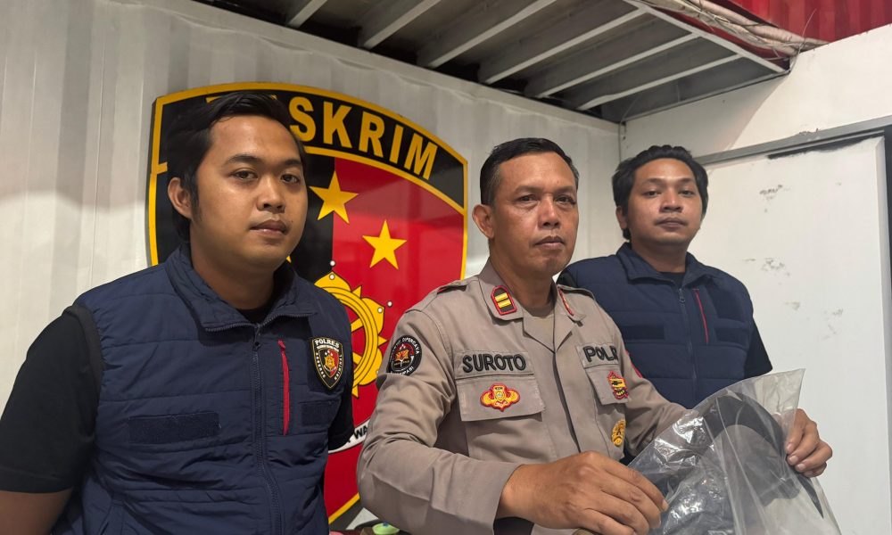 Polres Pelabuhan Tanjungperak Amankan Tersangka Pembunuhan di Wonokusumo Surabaya