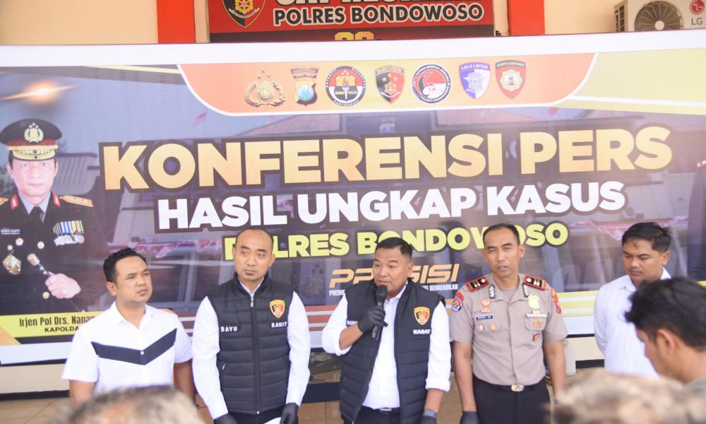 Polres Bondowoso Ungkap Live Streaming Asusila Dua Tersangka Diamankan