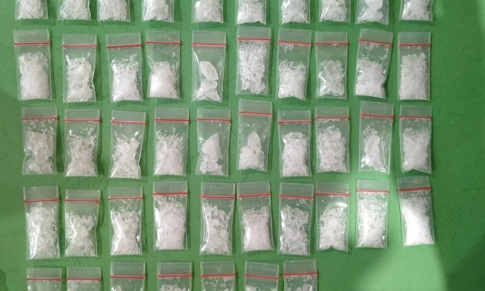 Polrestabes Surabaya Amankan Tersangka Pengedar Narkoba, Sita 42,9 Gram Sabu