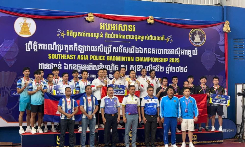 Tim Bulutangkis Polri Raih 4 Medali Emas dan 2 Perak SEA Police Badminton Championship 2026 di Kamboja