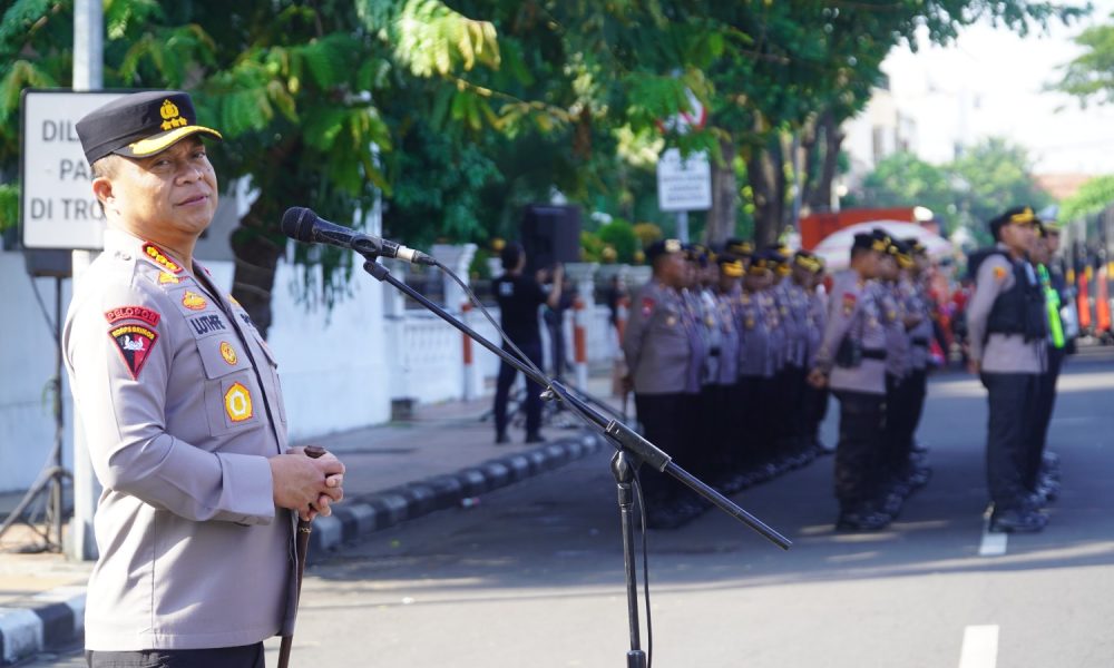 Polrestabes Surabaya Siagakan 3.670 Personel Pelayanan Pengamanan May Day 2026