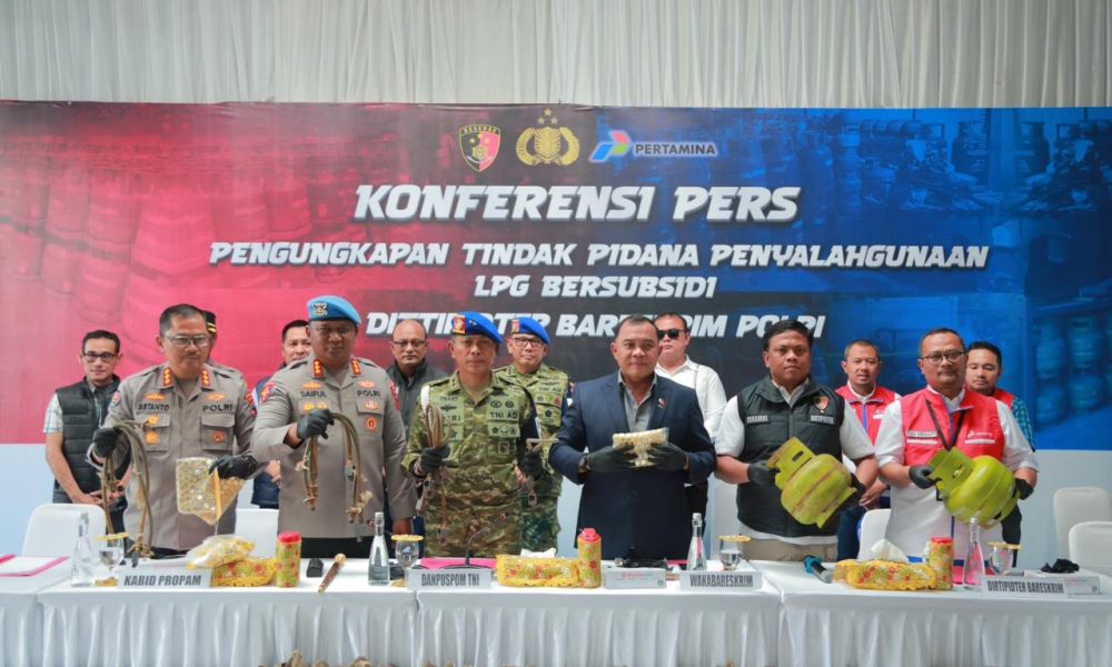 Bareskrim Polri Ungkap Penyalahgunaan LPG Subsidi di Klaten, 2 Tersangka Diamankan