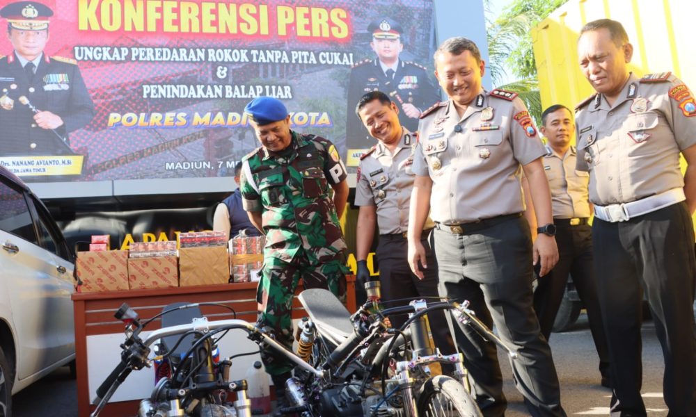 Polres Madiun Kota Gagalkan Aksi Balap Liar di Jiwan