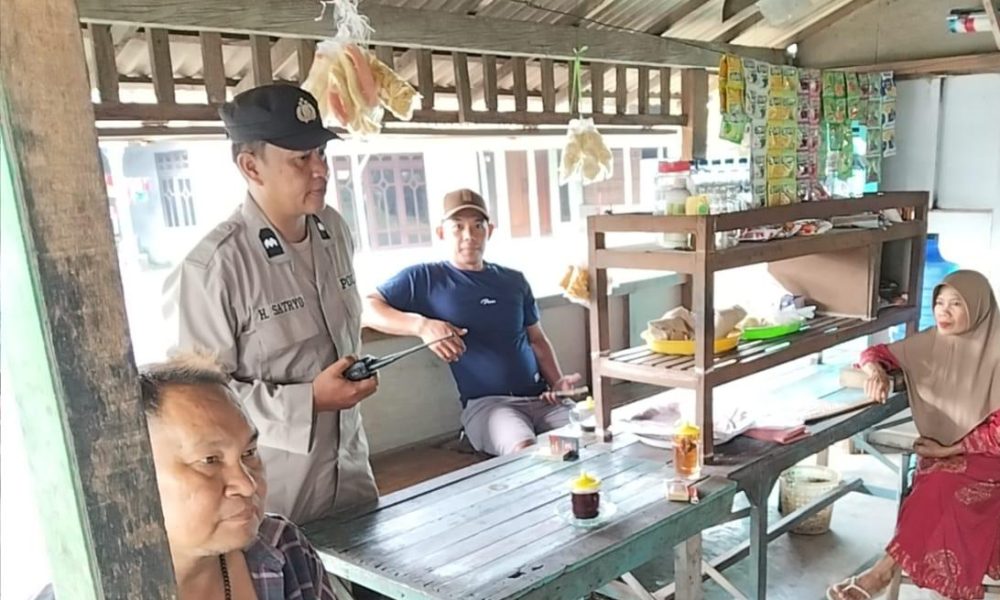 Patroli Sambang Desa Polsek Rejoso, Wujud Nyata Jaga Kamtibmas Tetap Kondusif