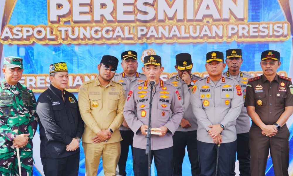 Resmikan Asrama dan Sarpras Polda Kaltim, Kapolri: Berikan Pengabdian Terbaik untuk Masyarakat