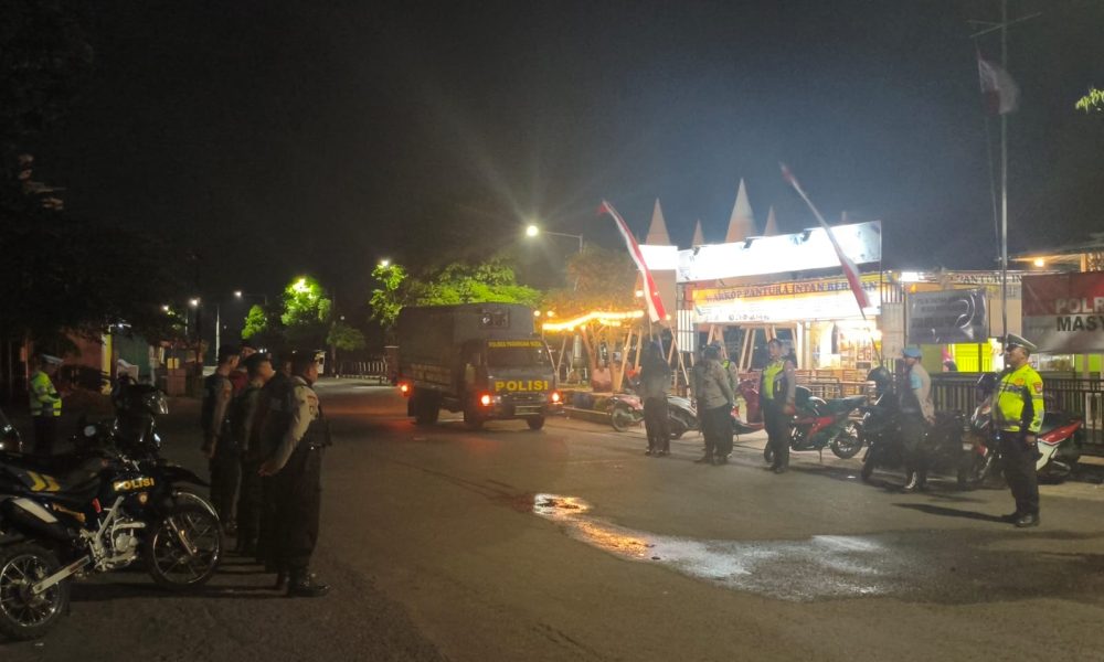 Polres Pasuruan Kota Gelar Patroli Skala Besar, Antisipasi Gangguan Kamtibmas Jelang Libur Akhir Pekan