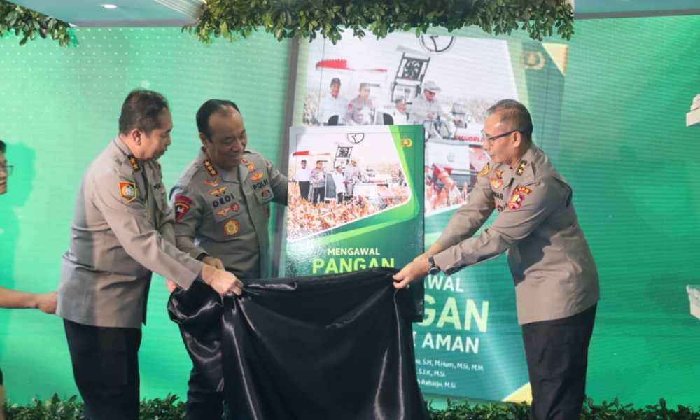 Ketahanan Pangan Jadi Isu Strategis Nasional, Wakapolri Luncurkan Buku ke-42 “Mengawal Pangan Menuai Aman”