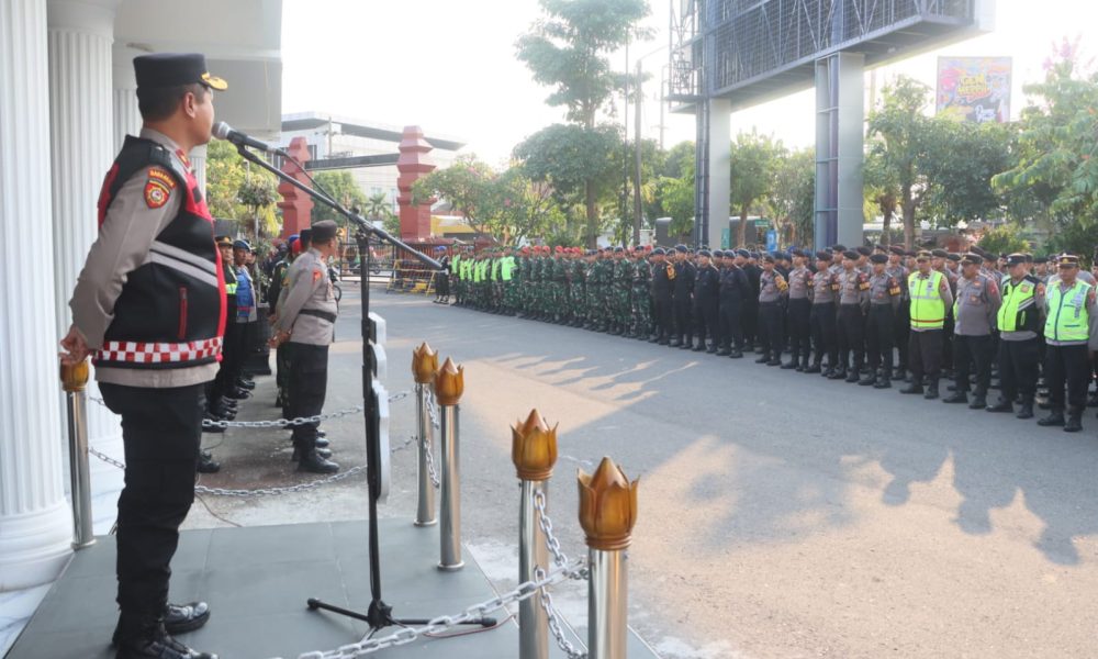 Polres Madiun Kota Siagakan 983 Personel Gabungan Layanan Pengamanan Suran Agung