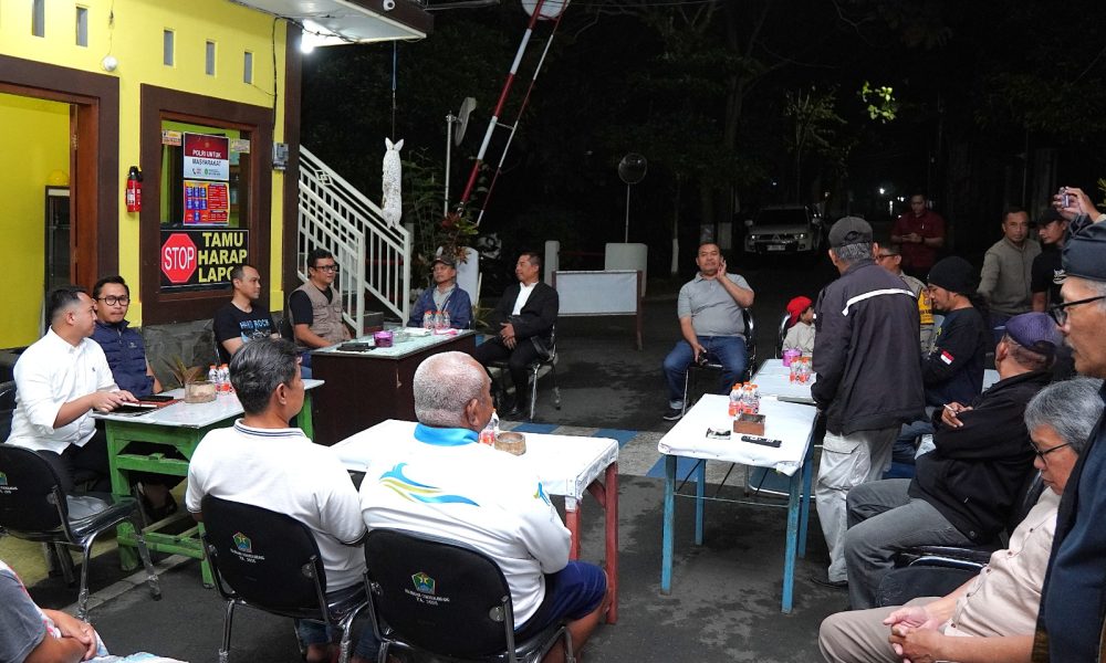 Sambang Poskamling, Kapolresta Malang Kota Serap Aspirasi dan Jaga Kamtibmas Hingga Level RT