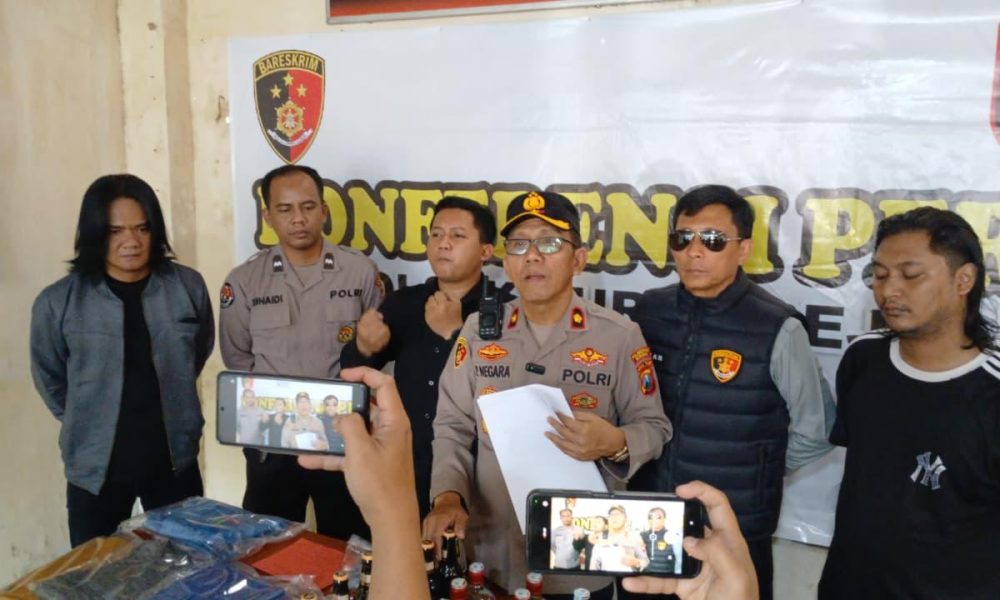 Unit Reskrim Polsek Purworejo Berhasil Ungkap Kasus Pencurian Timah Pemberat Jaring Ikan, Dua Pelaku Diamankan