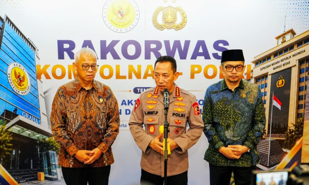 Kapolri di Rakorwas Kompolnas: Mitra Strategis untuk Pembenahan Polri
