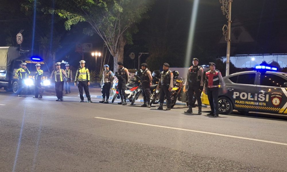 Patroli Siaga Polres Pasuruan Kota Cegah Potensi Gangguan Kamtibmas