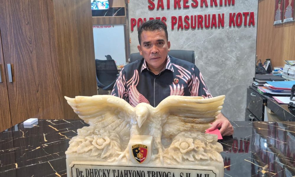 Polres Pasuruan Kota Amankan 4 orang Debt Collector Diduga Lakukan Pemerasan