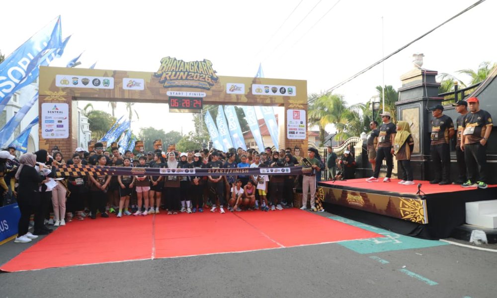 Polres Magetan Gelar Playon Bersama Masyarakat Sambut Hari Bhayangkara ke-80