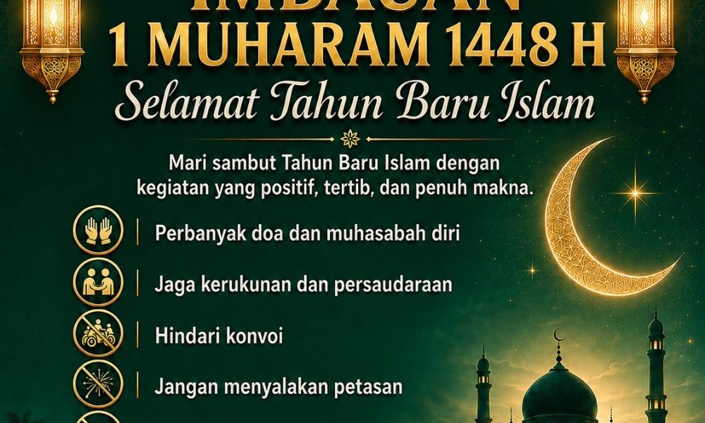 Jelang Tahun Baru Islam 1448 H, Kapolres Pasuruan Kota Ajak Masyarakat Sambut 1 Muharam dengan Kegiatan Positif