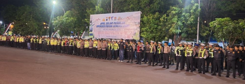 Jaga Kondusifitas Wilayah, Polres Pasuruan Kota Kerahkan Ratusan Personel Amankan Suro Agung 2026