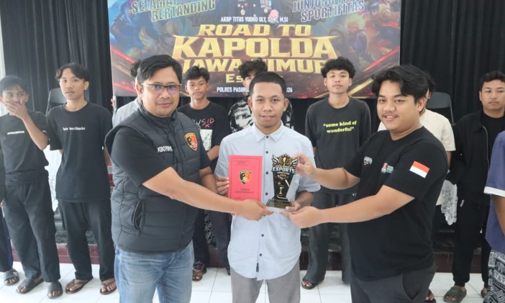 Semarak Hari Bhayangkara ke-80, Polres Pasuruan Kota Gelar Turnamen Mobile Legends 2026