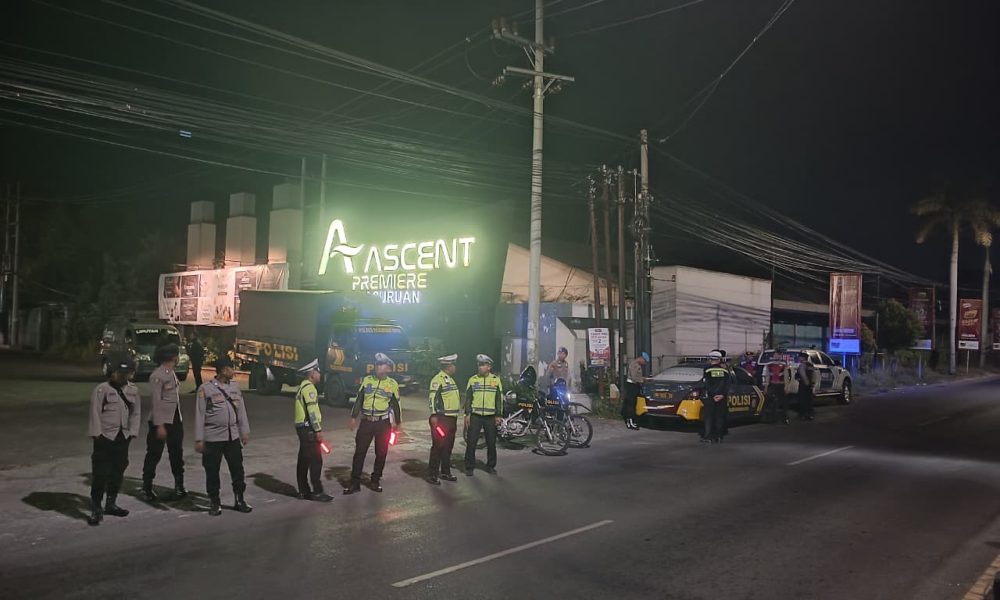 Polres Pasuruan Kota Hadir Beri Rasa Aman dan Cegah Balap Liar