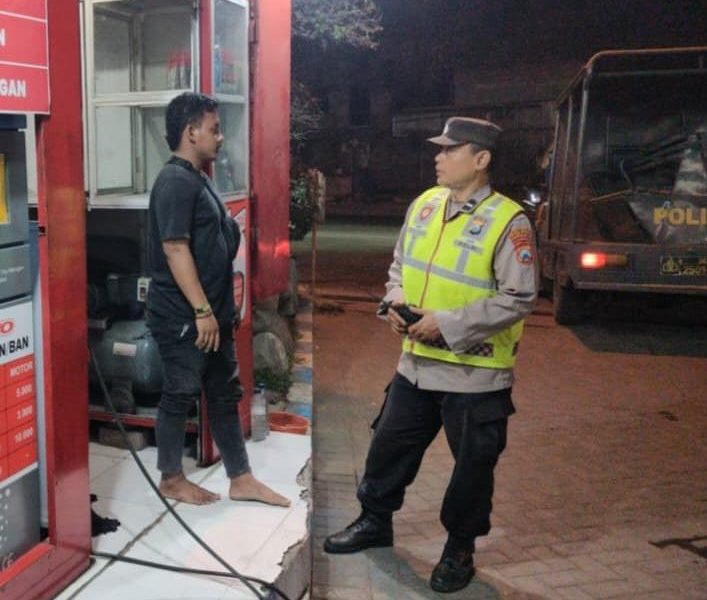 Patroli Paskot SAE Polsek Pohjentrek, Cegah Kriminalitas di Jam Rawan