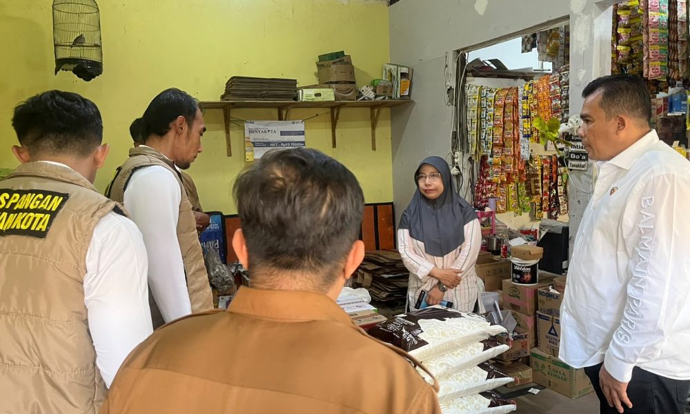 Satgas Pangan Polres Pasuruan Kota Turun ke Pasar, Pastikan Harga dan Pasokan Beras Tetap Stabil